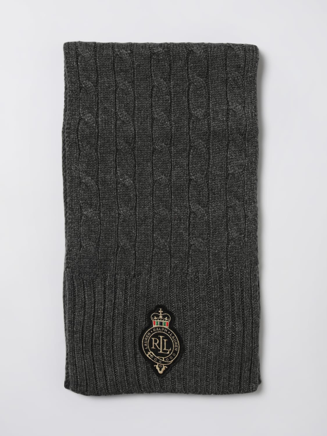 LAUREN RALPH LAUREN BUFANDA: Bufanda mujer Lauren Ralph Lauren, Gris - Img 1