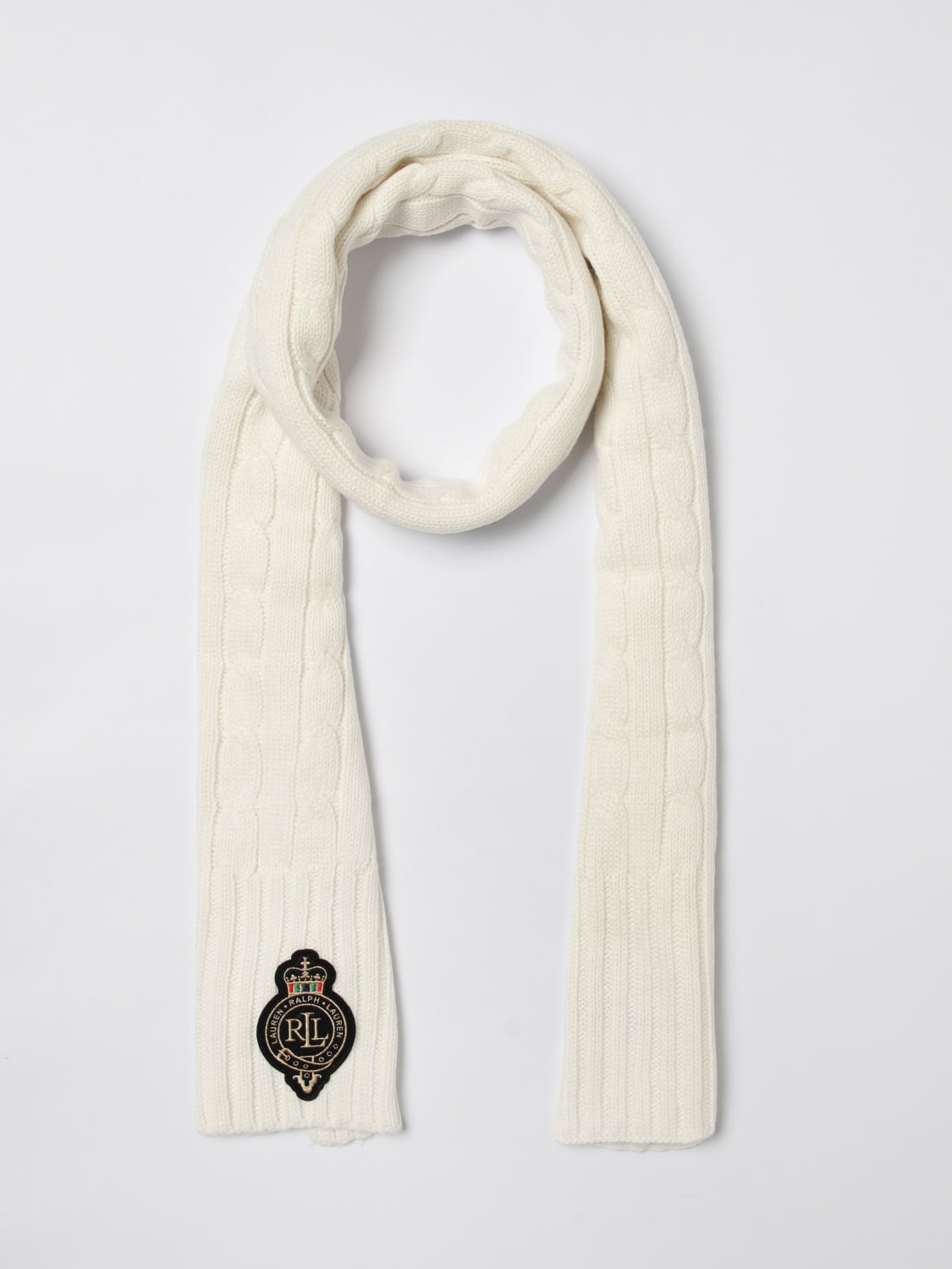 LAUREN RALPH LAUREN SCARF: Scarf woman Lauren Ralph Lauren, Natural - Img 2