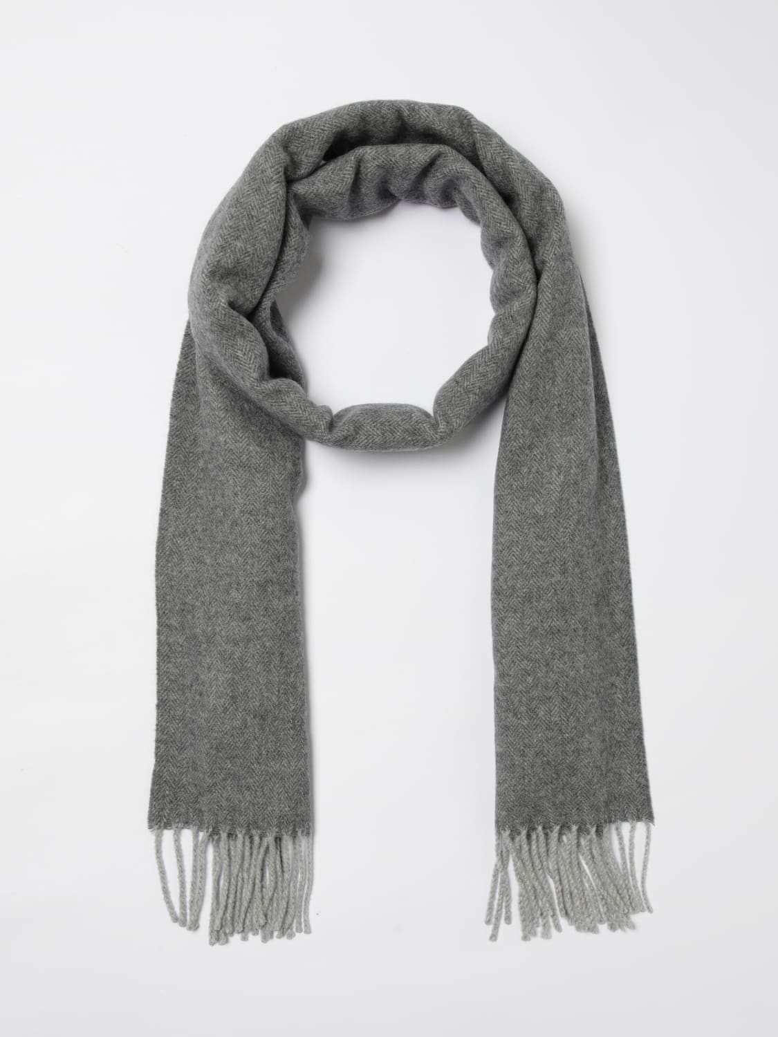 LAUREN RALPH LAUREN SCIARPA: Sciarpa Lauren Ralph Lauren in lana , Grigio - Img 2