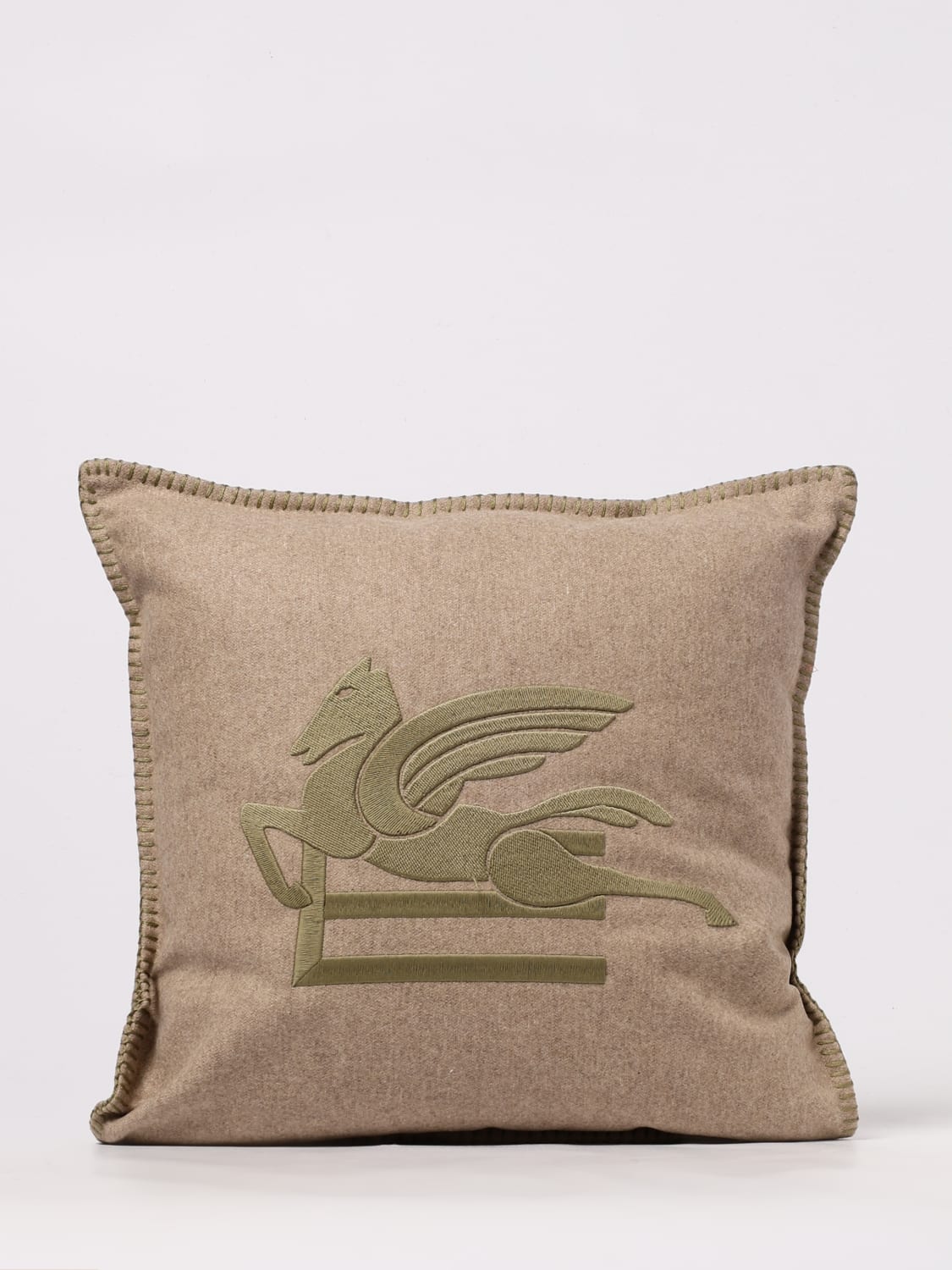 ETRO HOME CUSHIONS: Cushions lifestyle Etro Home, Kaki - Img 1