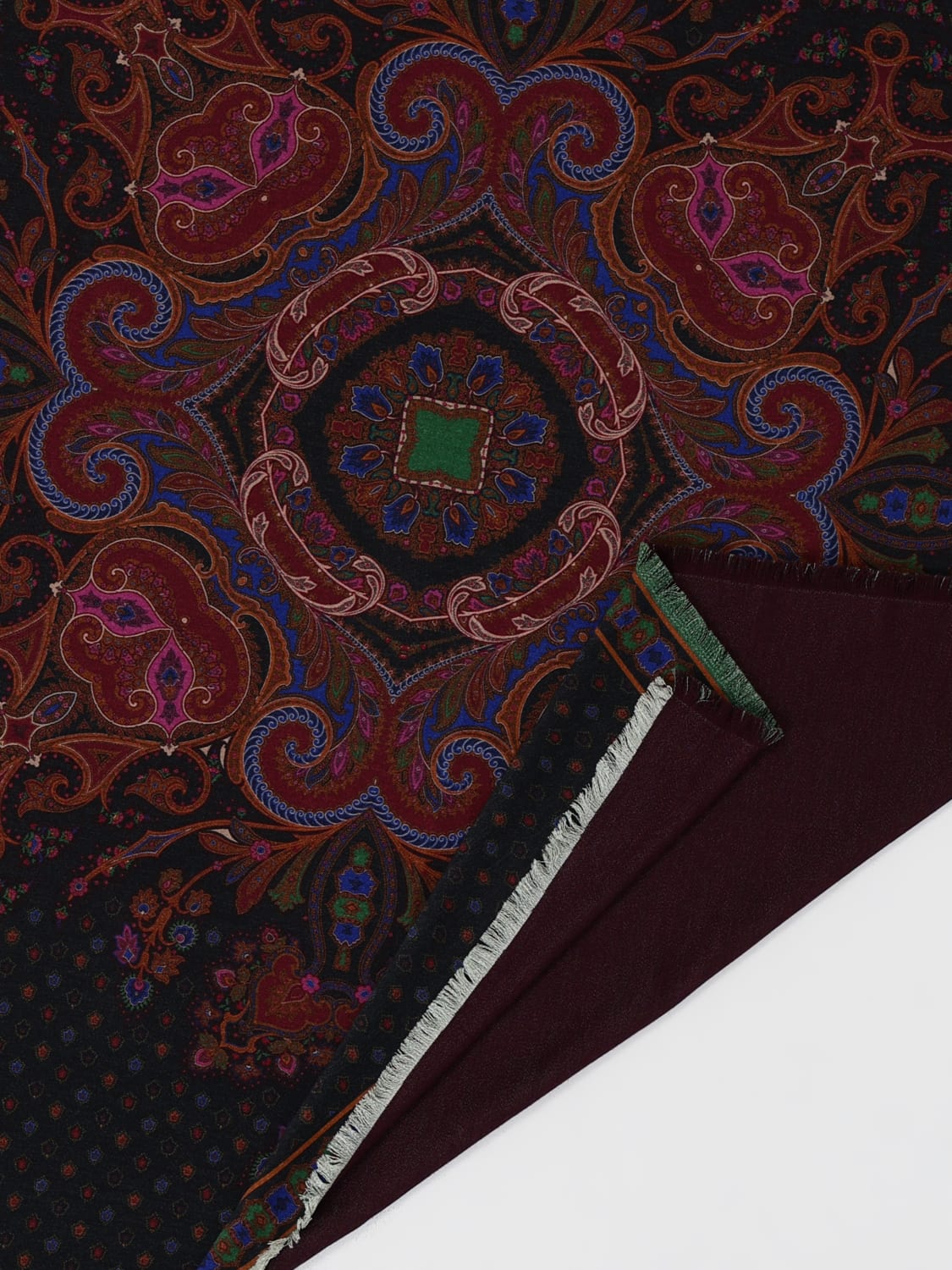 ETRO HOME BEDCOVERS AND BLANKETS: Bedcovers and blankets lifestyle Etro Home, Черный - Img 2