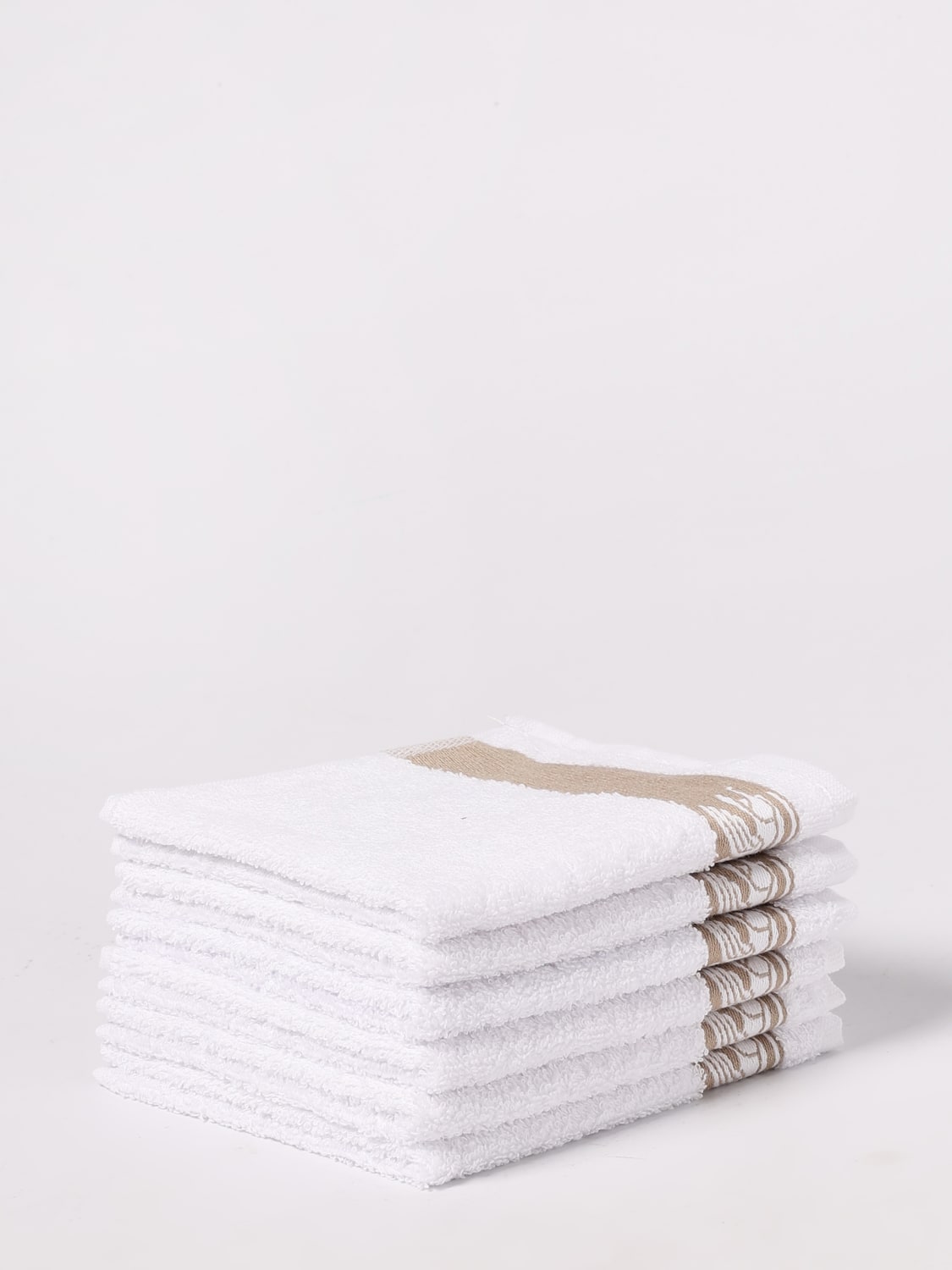 ETRO HOME BATH AND BEACH TOWELS: Bath and beach towels lifestyle Etro Home, White - Img 1