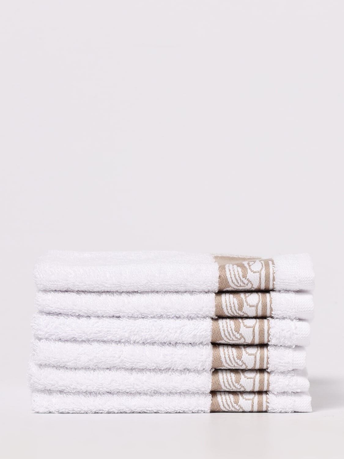 ETRO HOME BATH AND BEACH TOWELS: Bath and beach towels lifestyle Etro Home, White - Img 2
