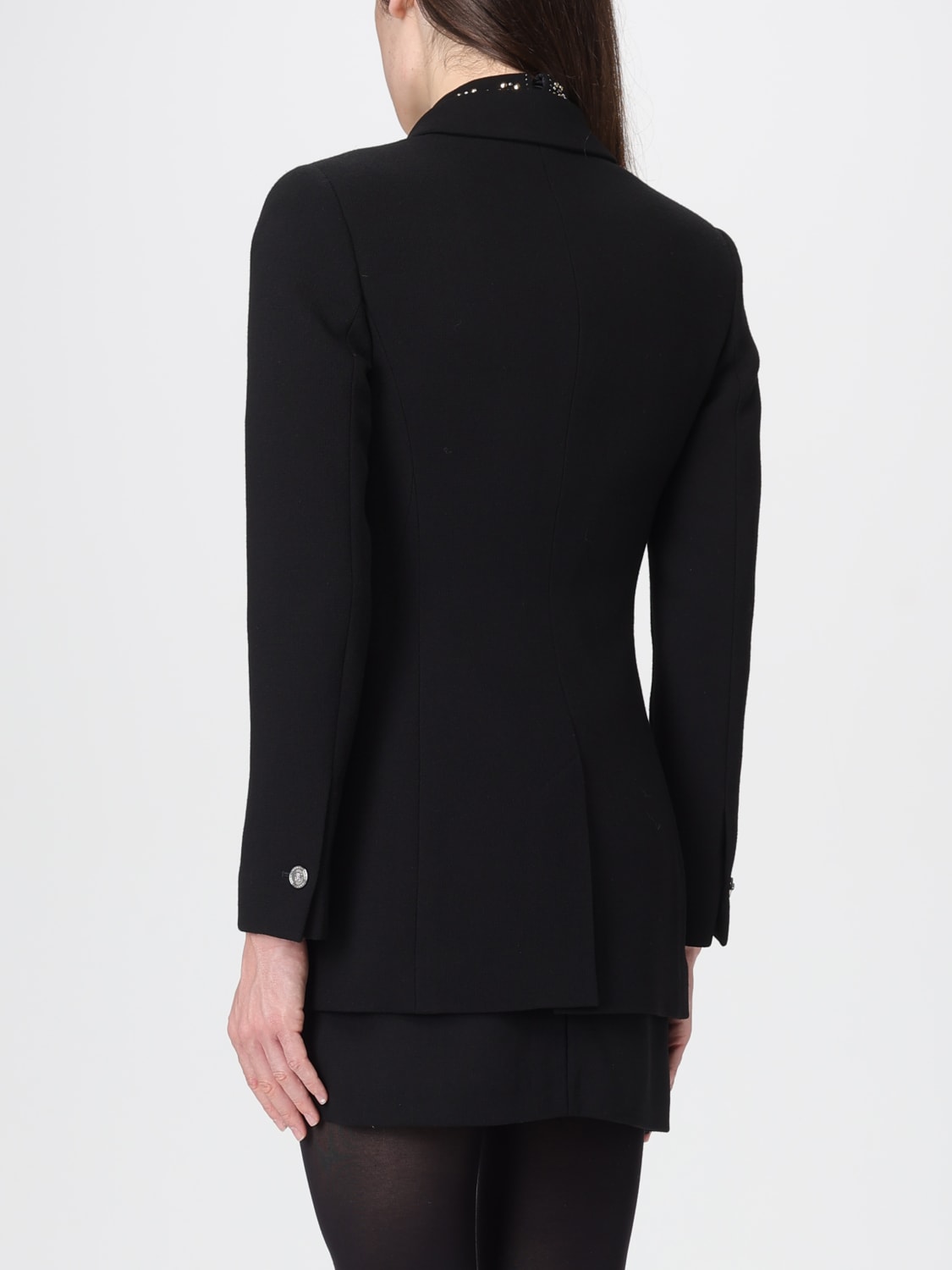 VERSACE VESTE: Blazer femme Versace, Noir - Img 3