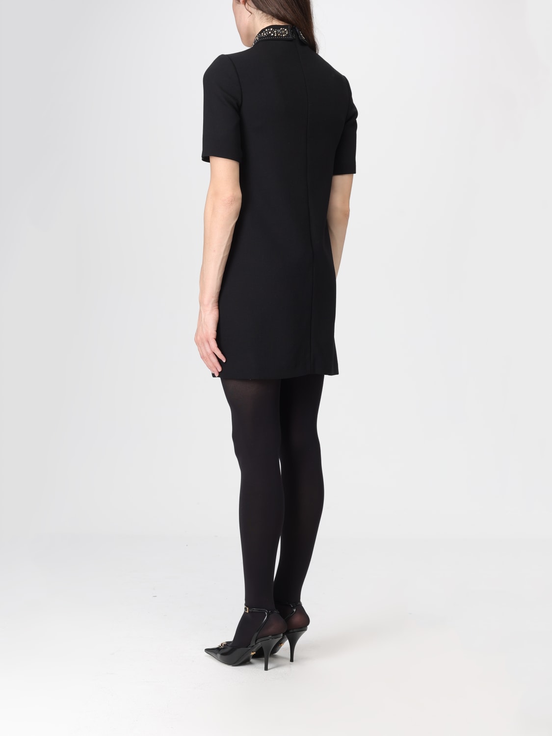 VERSACE KLEID: Kleider damen Versace, Schwarz - Img 2