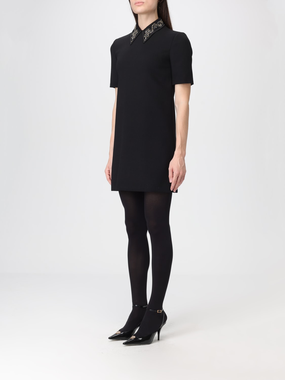 VERSACE KLEID: Kleider damen Versace, Schwarz - Img 3