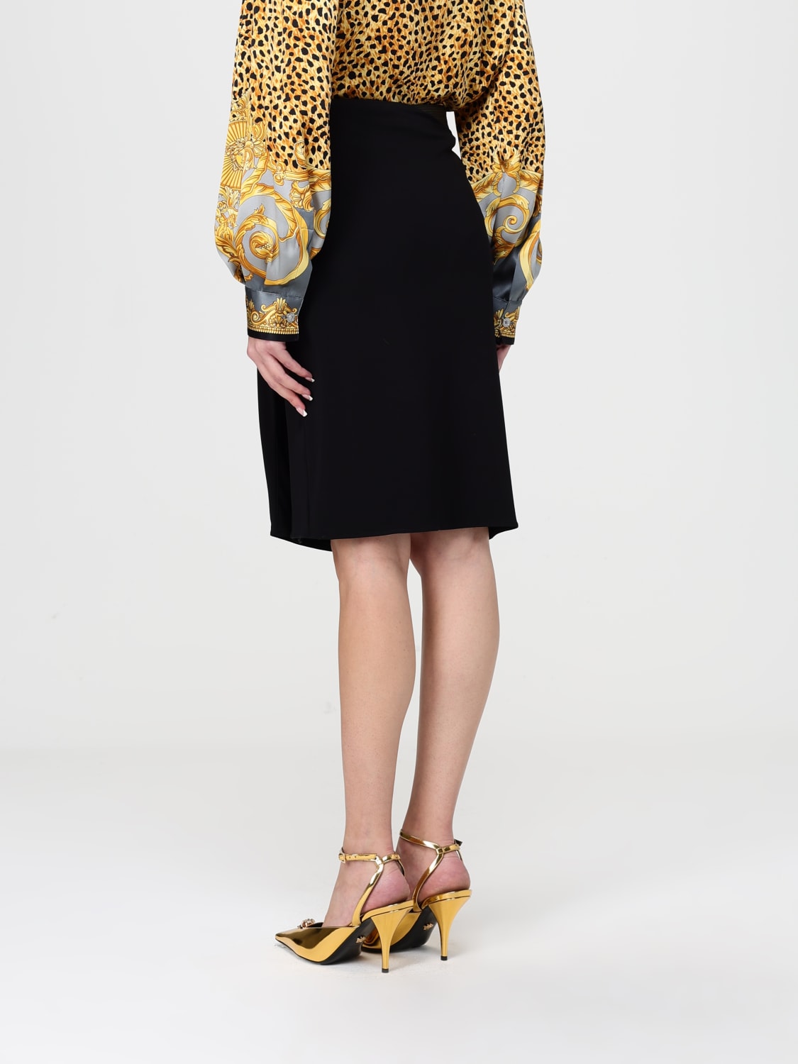 VERSACE SKIRT: Skirt woman Versace, Black - Img 3