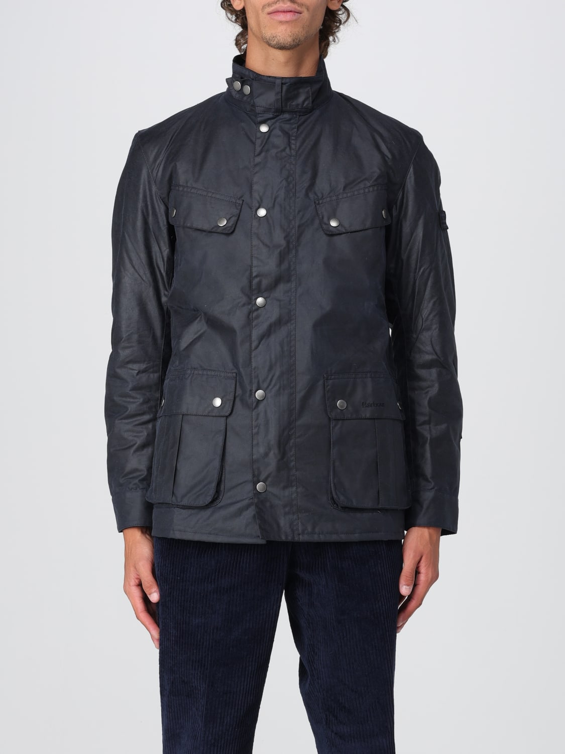 BARBOUR JACKET: Jacket men Barbour, Navy - Img 1