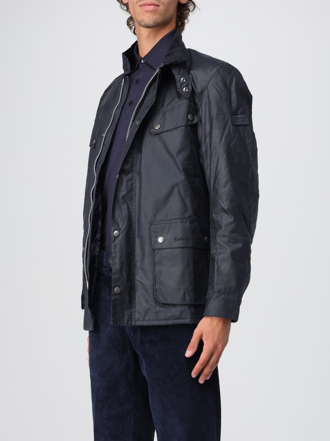 BARBOUR JACKET: Jacket men Barbour, Navy - Img 3
