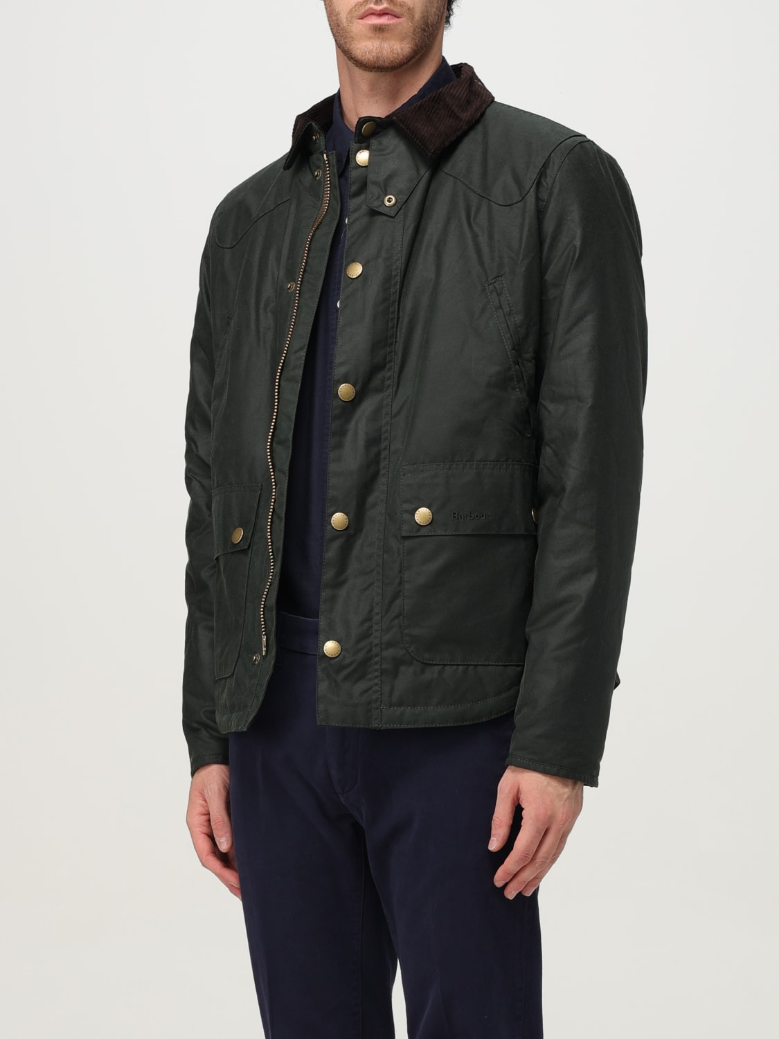 BARBOUR JACKET: Jacket men Barbour, Sage - Img 3