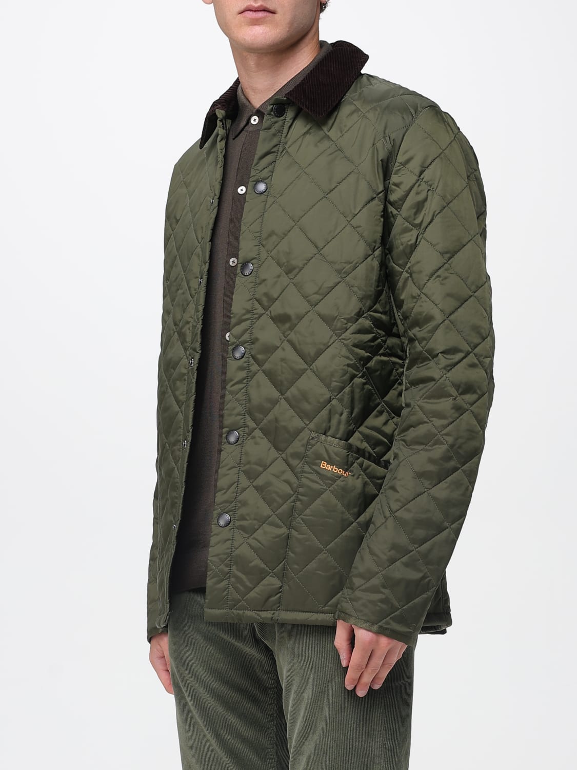 BARBOUR JACKET: Jacket men Barbour, Green - Img 3