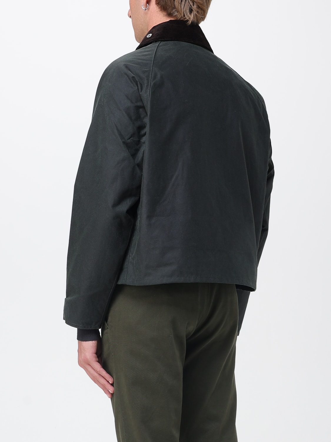 BARBOUR JACKE: Jacke herren Barbour, Sage Grün - Img 2