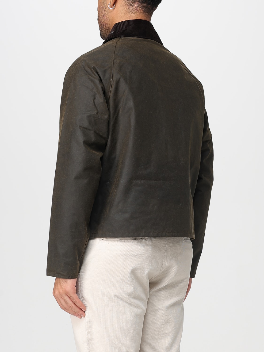 BARBOUR JACKET: Jacket men Barbour, Olive - Img 2