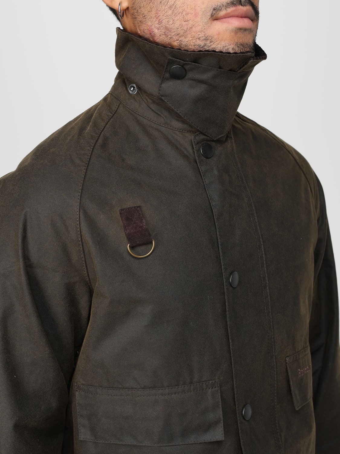 BARBOUR JACKET: Jacket men Barbour, Olive - Img 4