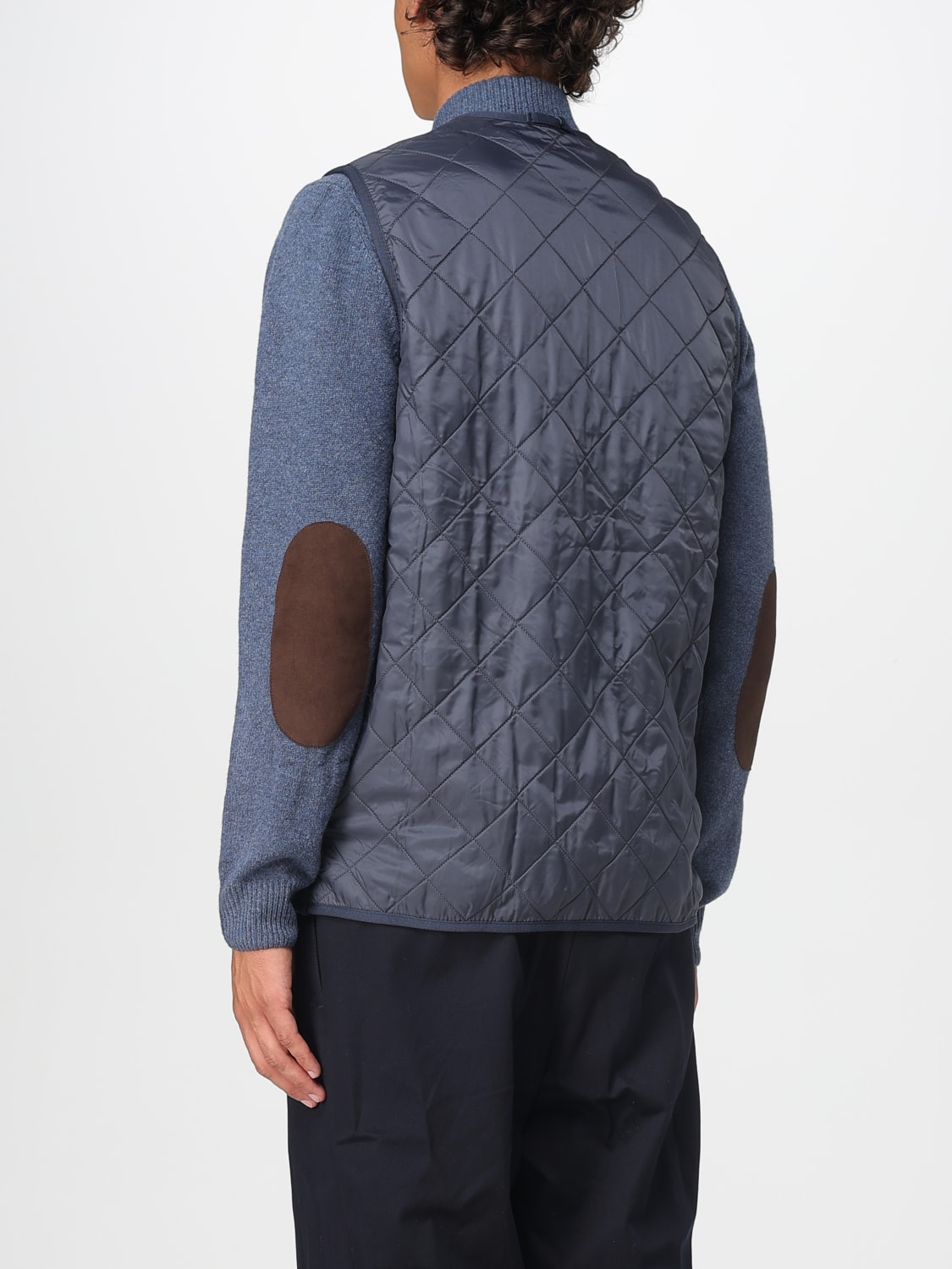 BARBOUR SUIT VEST: Jacket men Barbour, Blue - Img 2