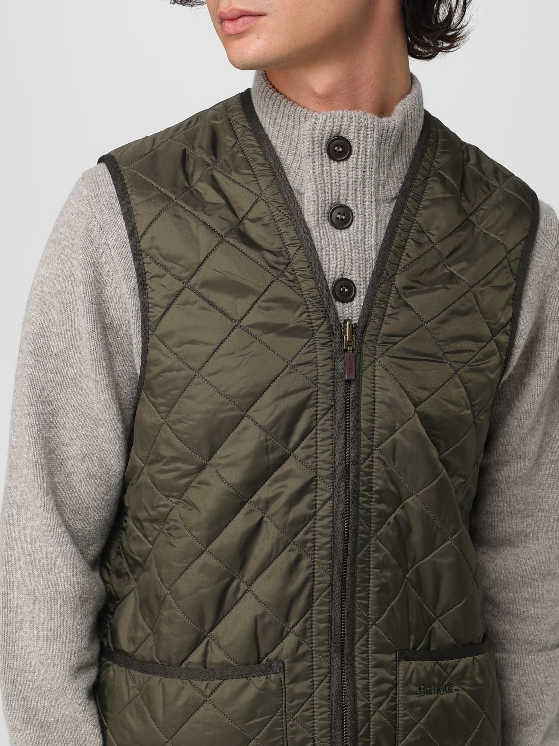 BARBOUR SUIT VEST: Jacket men Barbour, Green - Img 4