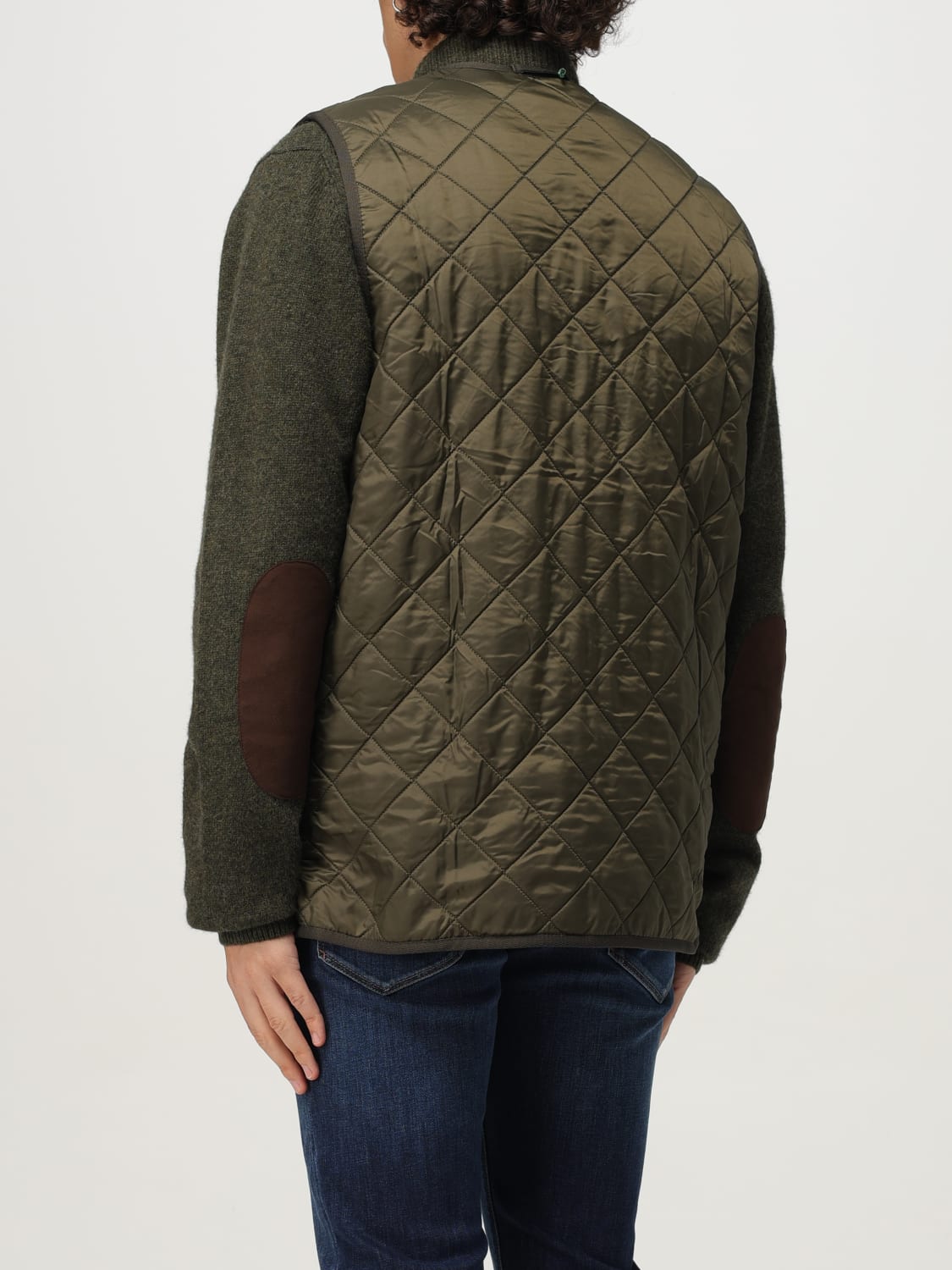 BARBOUR 西装马甲: 外套 男士 Barbour, 橄榄绿 - Img 2