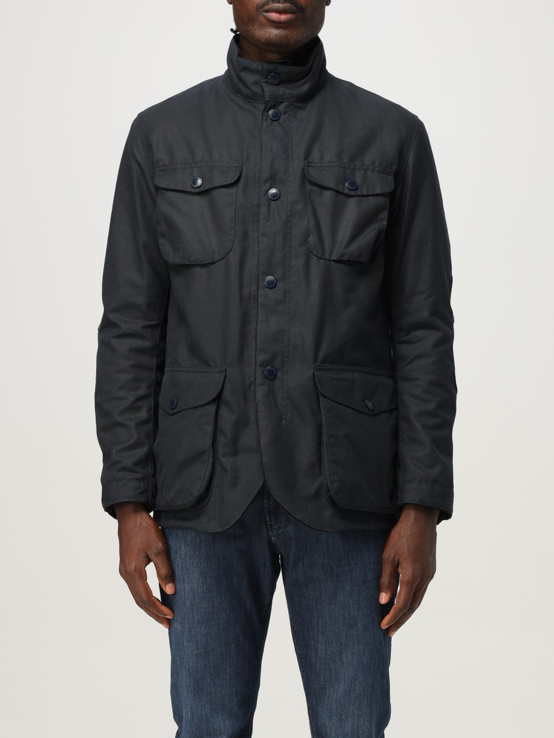BARBOUR JACKET: Jacket men Barbour, Navy - Img 1