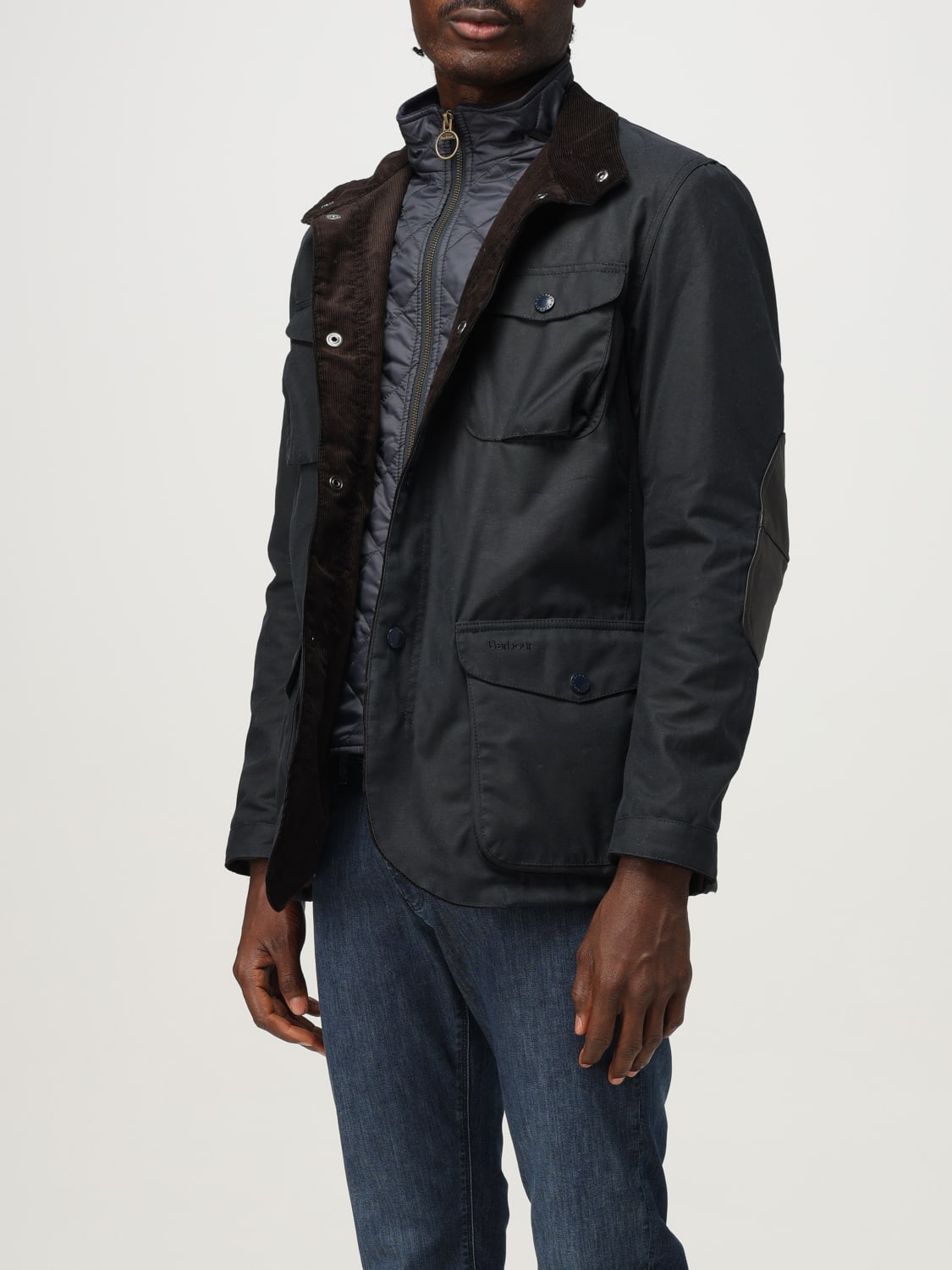 BARBOUR JACKET: Jacket men Barbour, Navy - Img 3