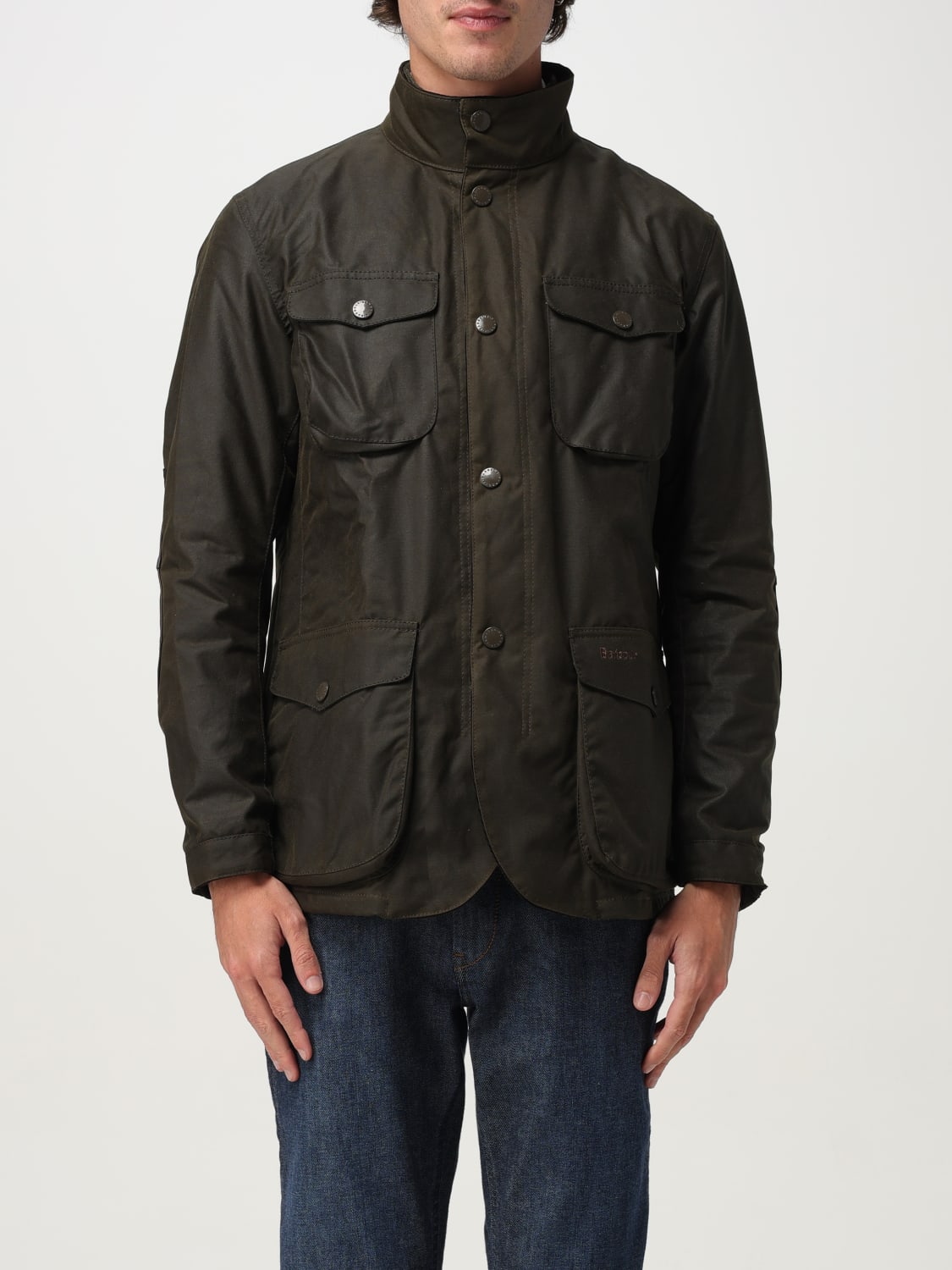 BARBOUR JACKET: Jacket men Barbour, Olive - Img 1