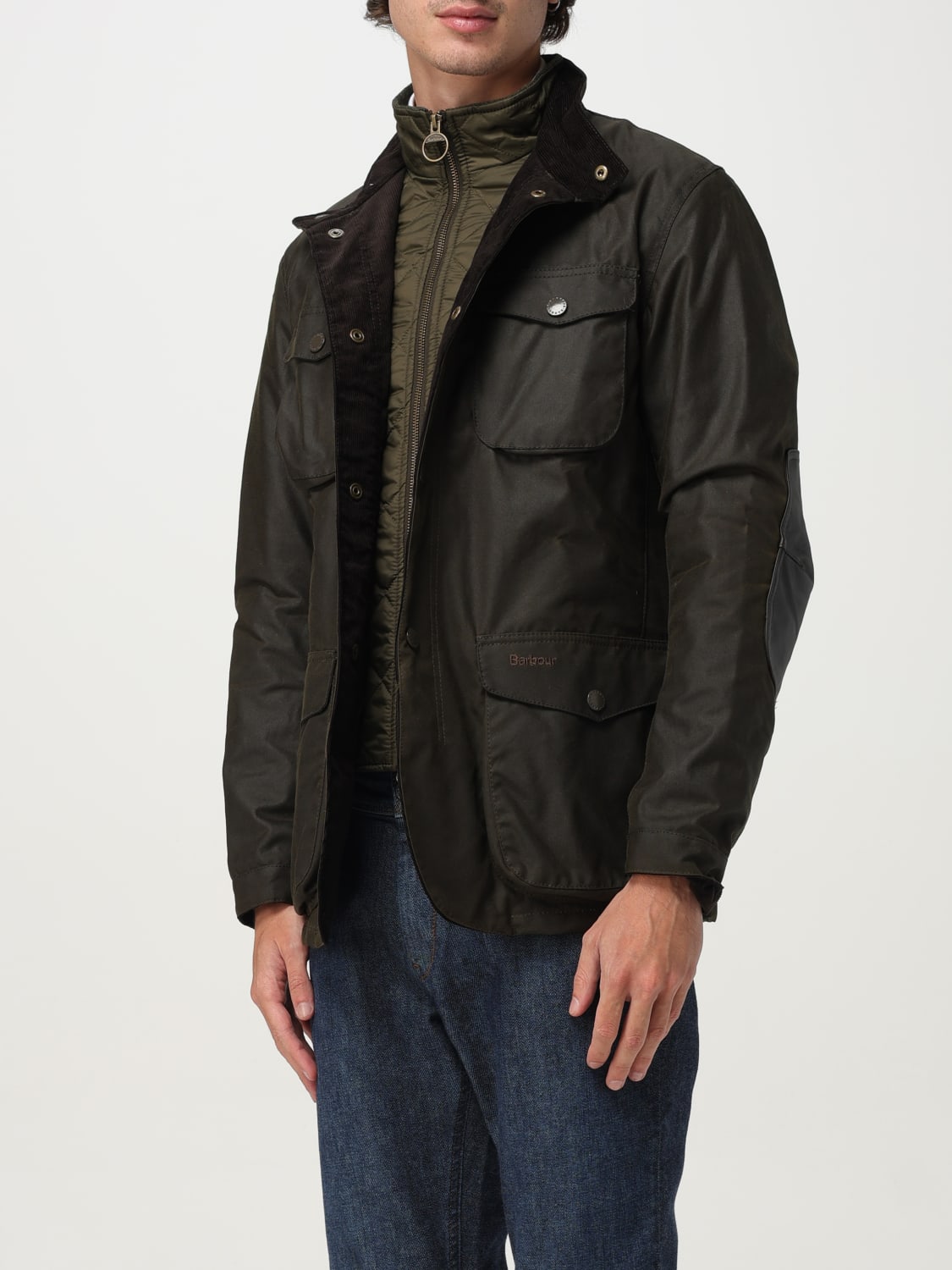 BARBOUR JACKET: Jacket men Barbour, Olive - Img 3