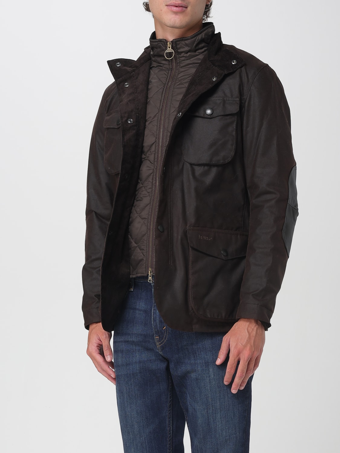 BARBOUR JACKET: Jacket men Barbour, Burnt - Img 3