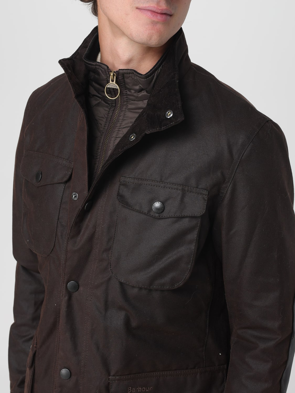 BARBOUR JACKET: Jacket men Barbour, Burnt - Img 4