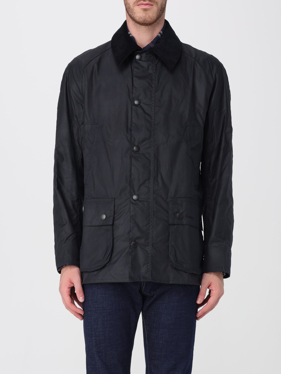 BARBOUR JACKET: Jacket men Barbour, Navy - Img 1