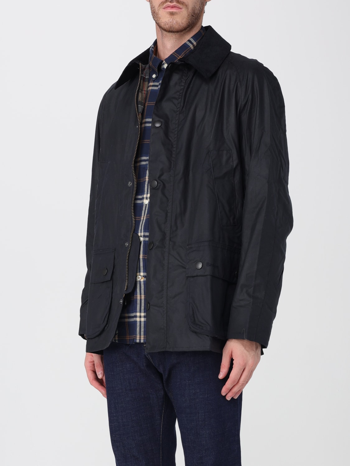 BARBOUR JACKET: Jacket men Barbour, Navy - Img 3