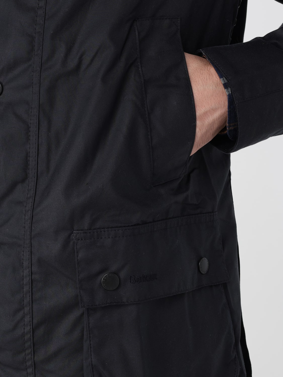 BARBOUR JACKET: Jacket men Barbour, Navy - Img 4