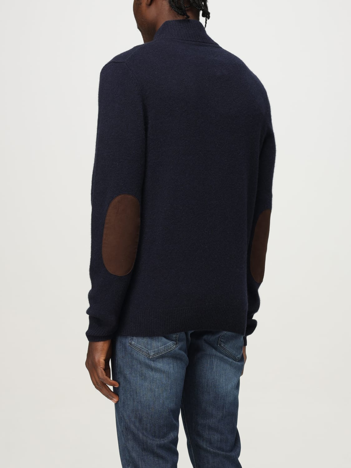 BARBOUR SWEATER: Sweater men Barbour, Navy - Img 2