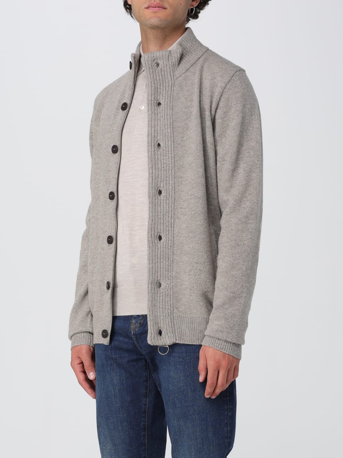 BARBOUR SWEATER: Sweater men Barbour, Dove Grey - Img 3