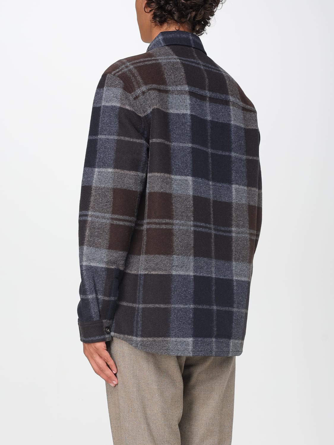 BARBOUR JACKET: Shirt men Barbour, Brown - Img 2