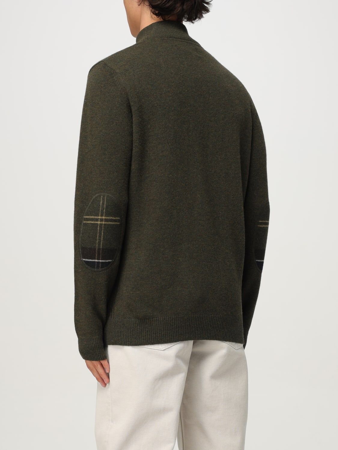 BARBOUR SWEATER: Sweater men Barbour, Olive - Img 2