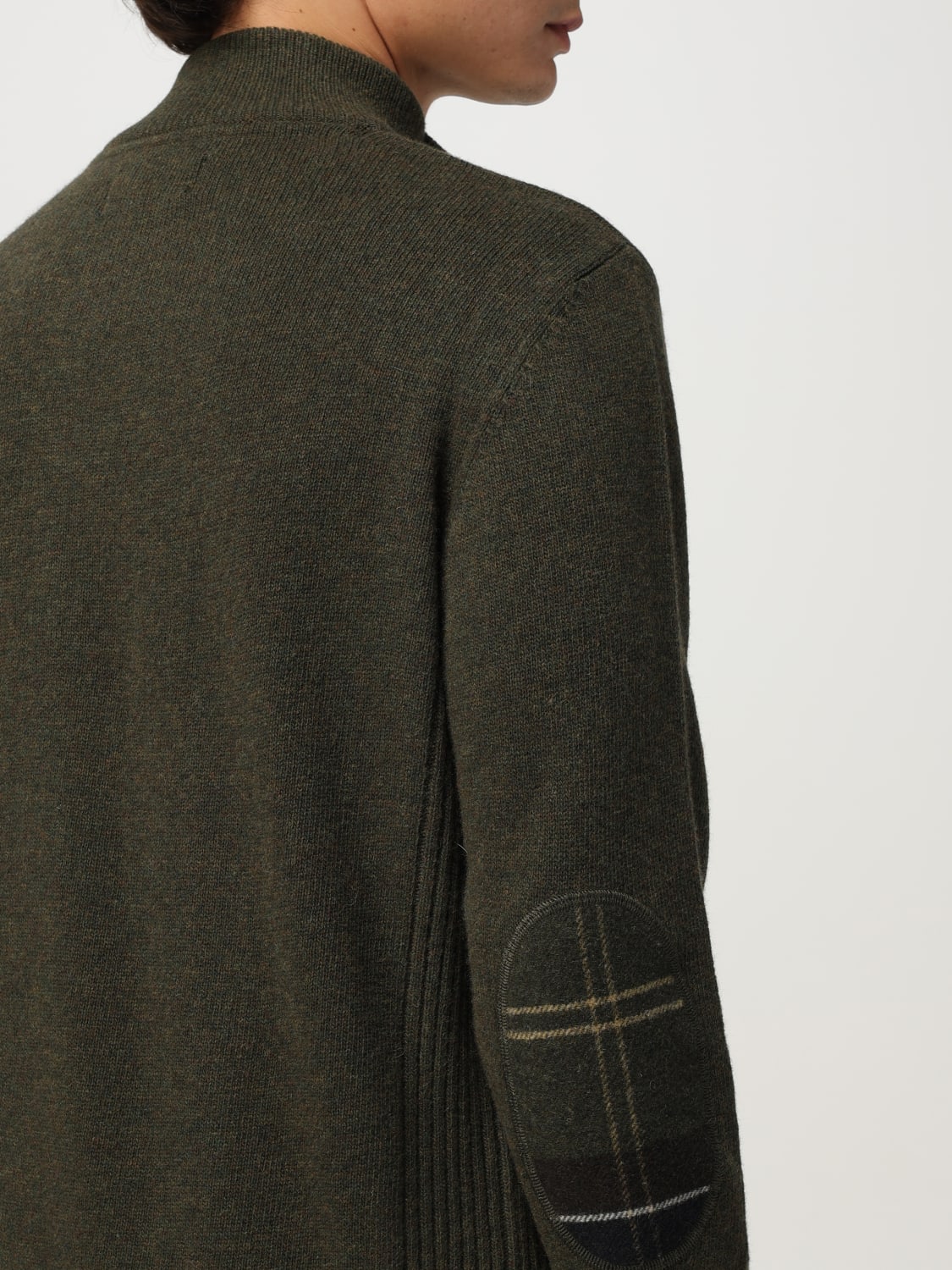 BARBOUR SWEATER: Sweater men Barbour, Olive - Img 3