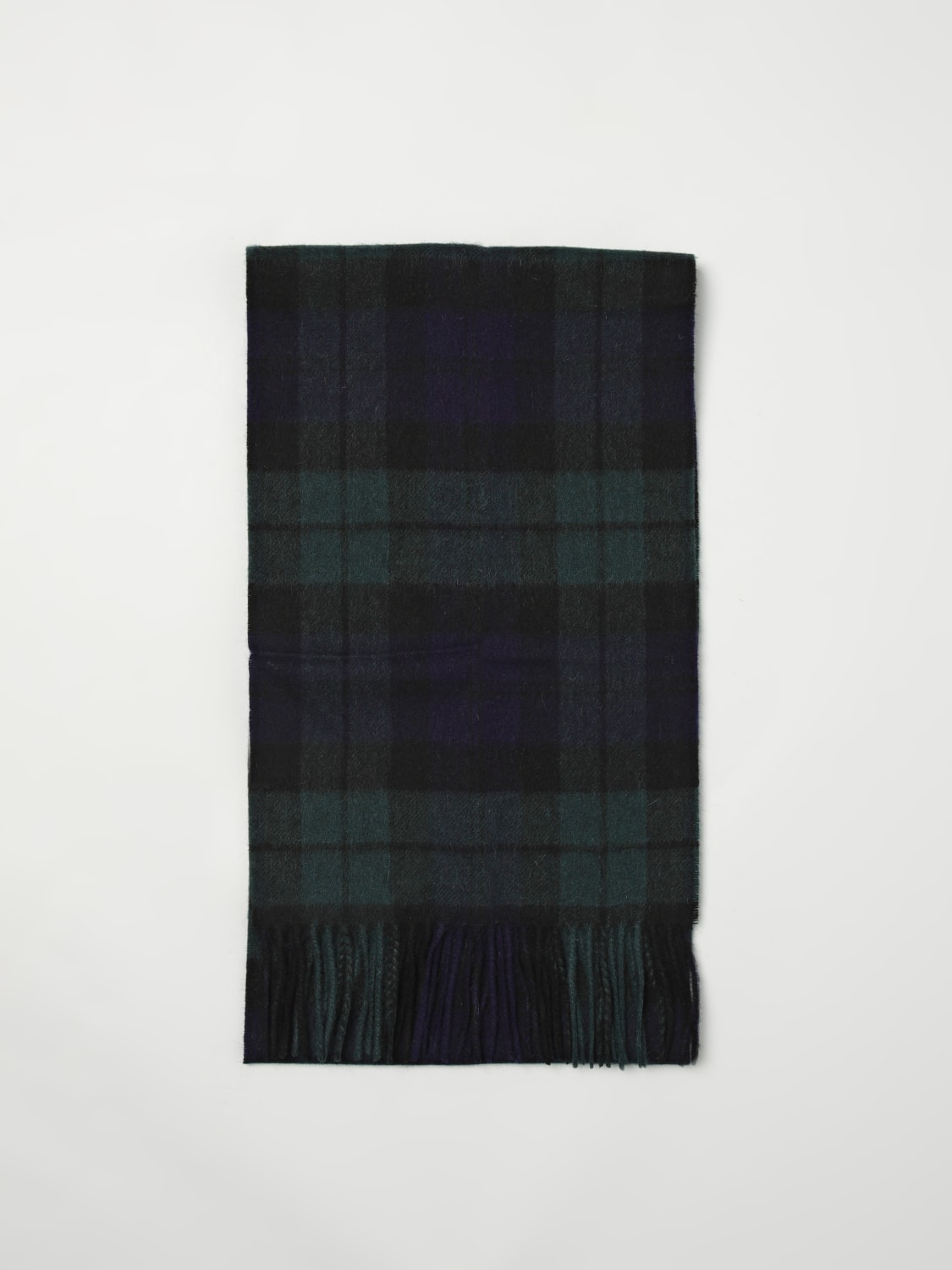 BARBOUR SCARF: Scarf men Barbour, Black - Img 1