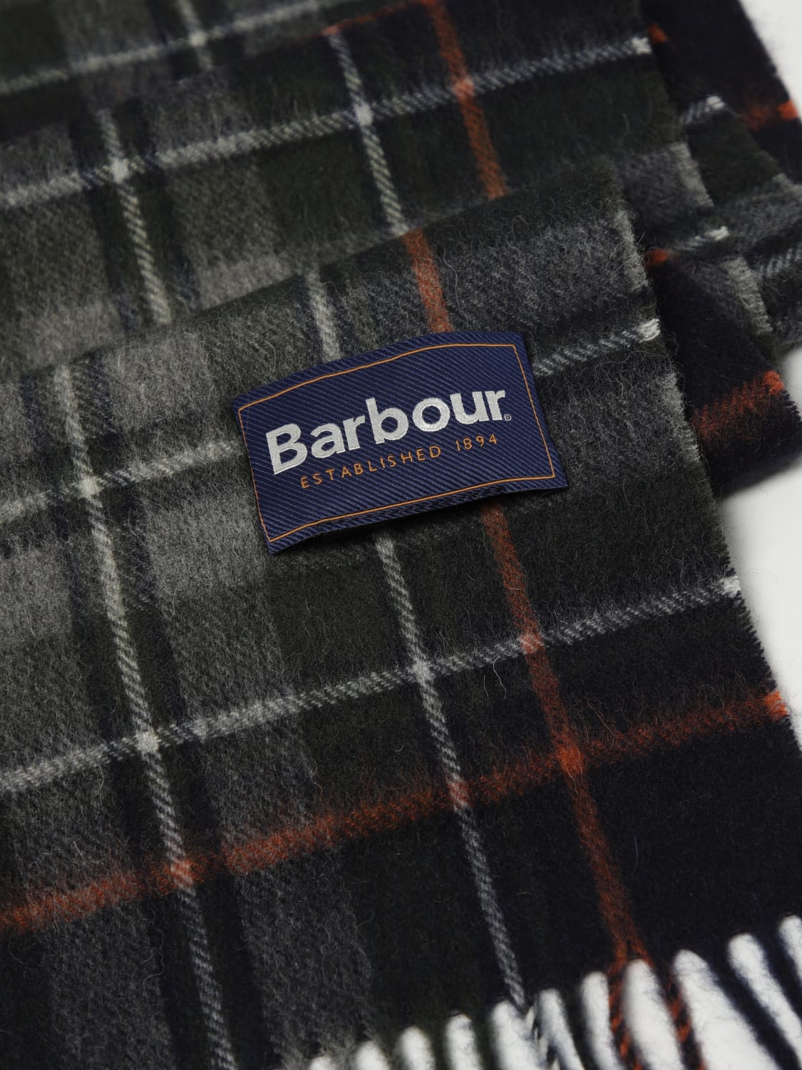 BARBOUR SCARF: Scarf men Barbour, Navy - Img 3