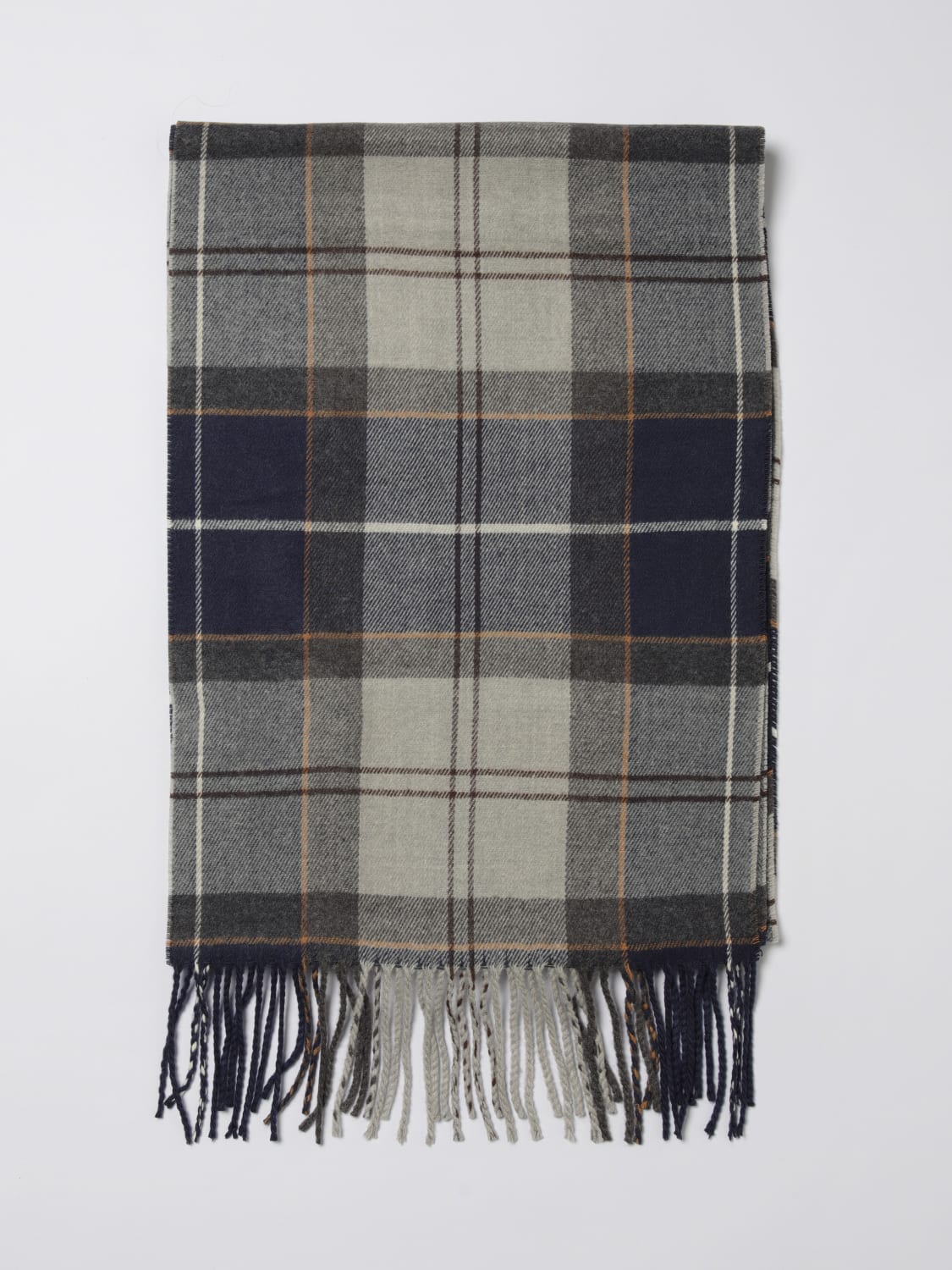 BARBOUR SCARF: Scarf men Barbour, Blue - Img 1