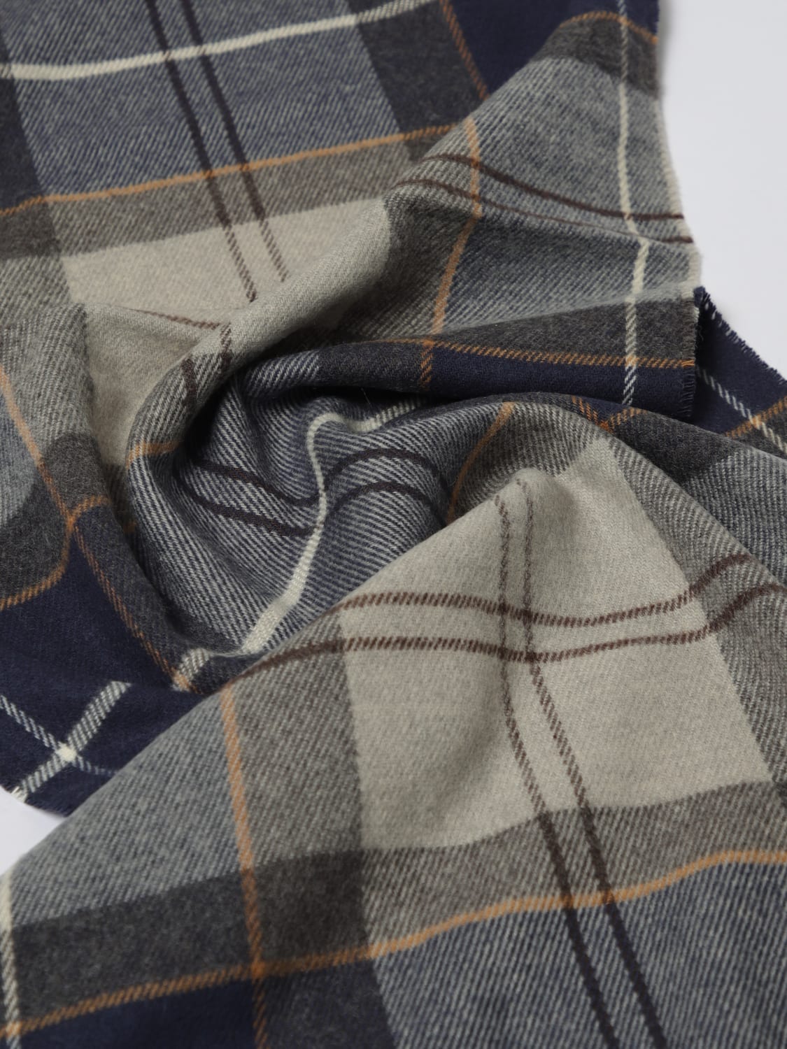 BARBOUR SCARF: Scarf men Barbour, Blue - Img 3