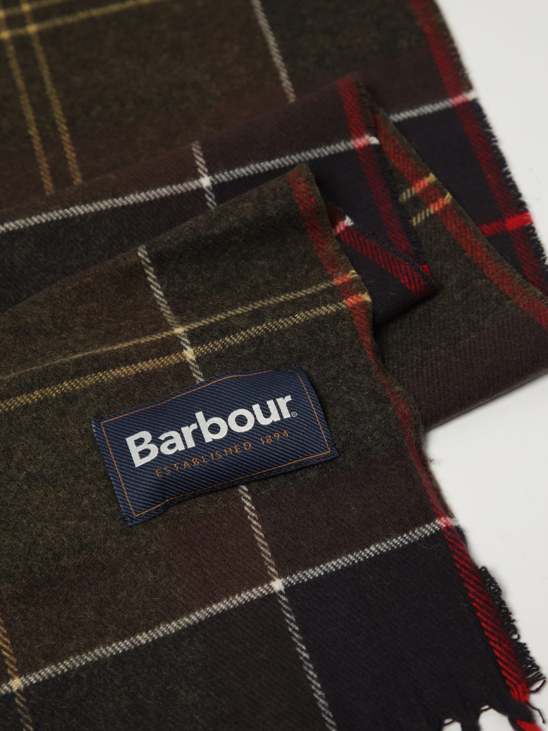 BARBOUR SCARF: Scarf men Barbour, Green - Img 3