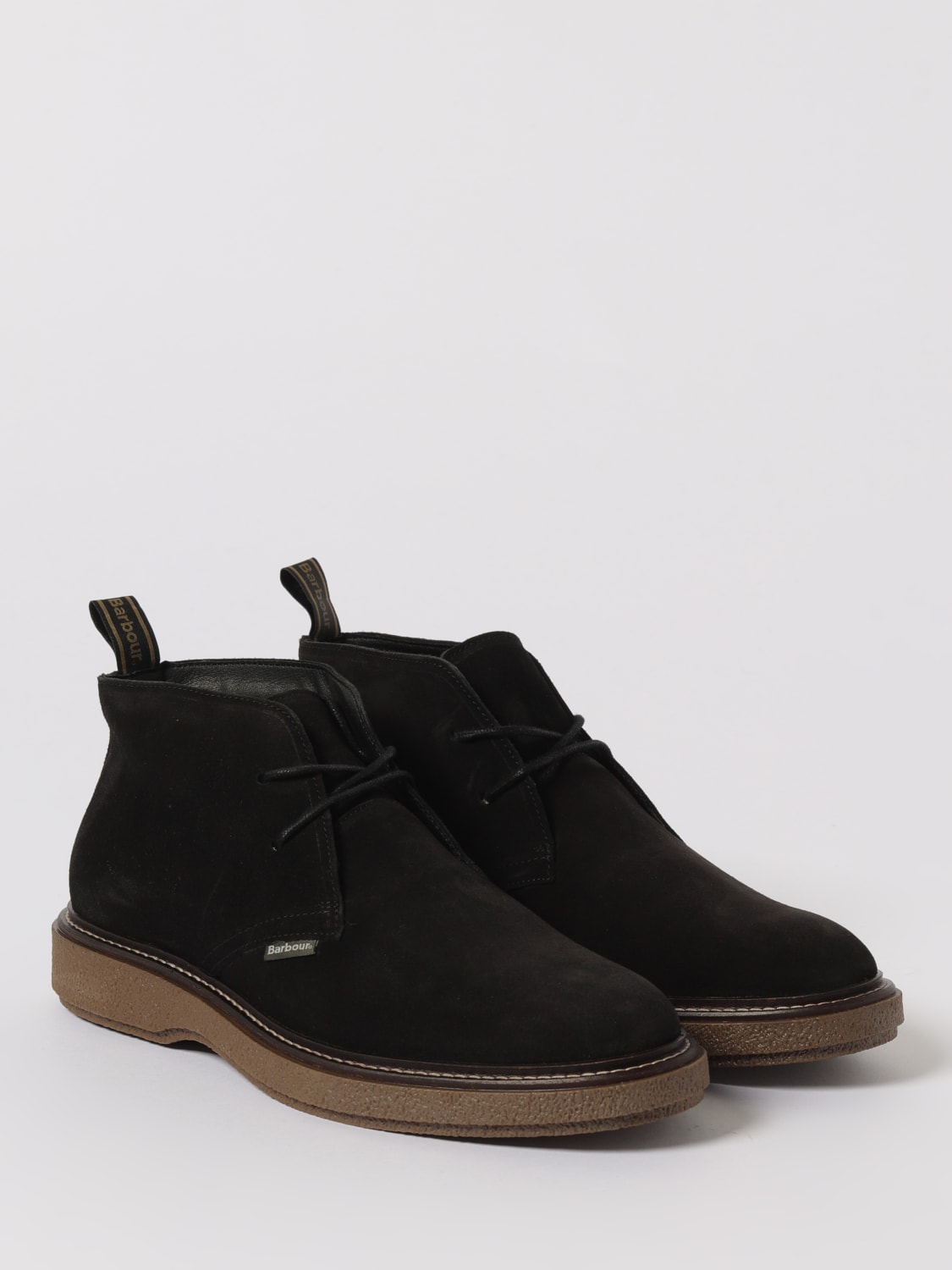 BARBOUR STIEFELETTEN: Schuhe herren Barbour, Schwarz - Img 2