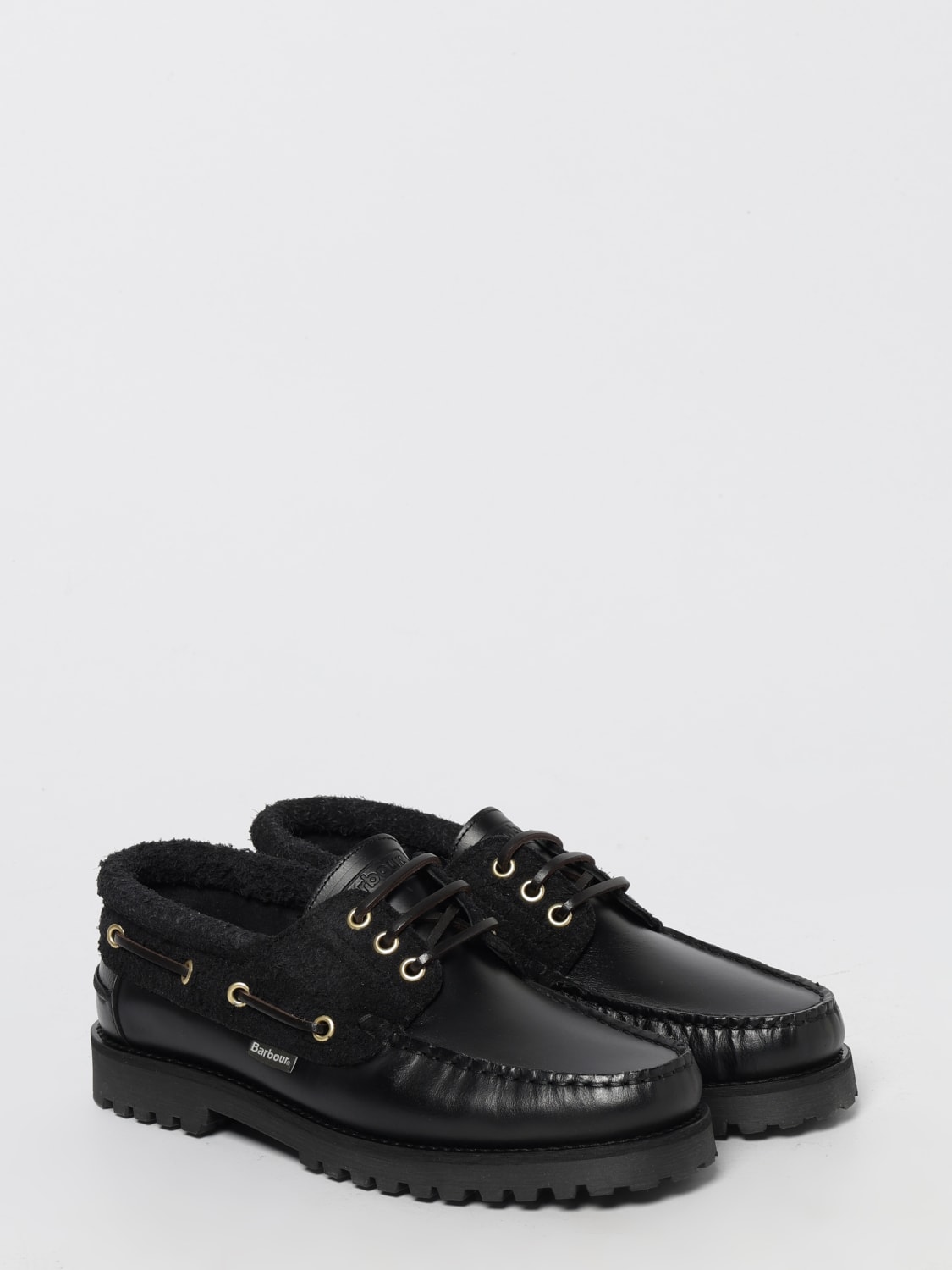 BARBOUR MOKASSINS: Schuhe herren Barbour, Schwarz - Img 2