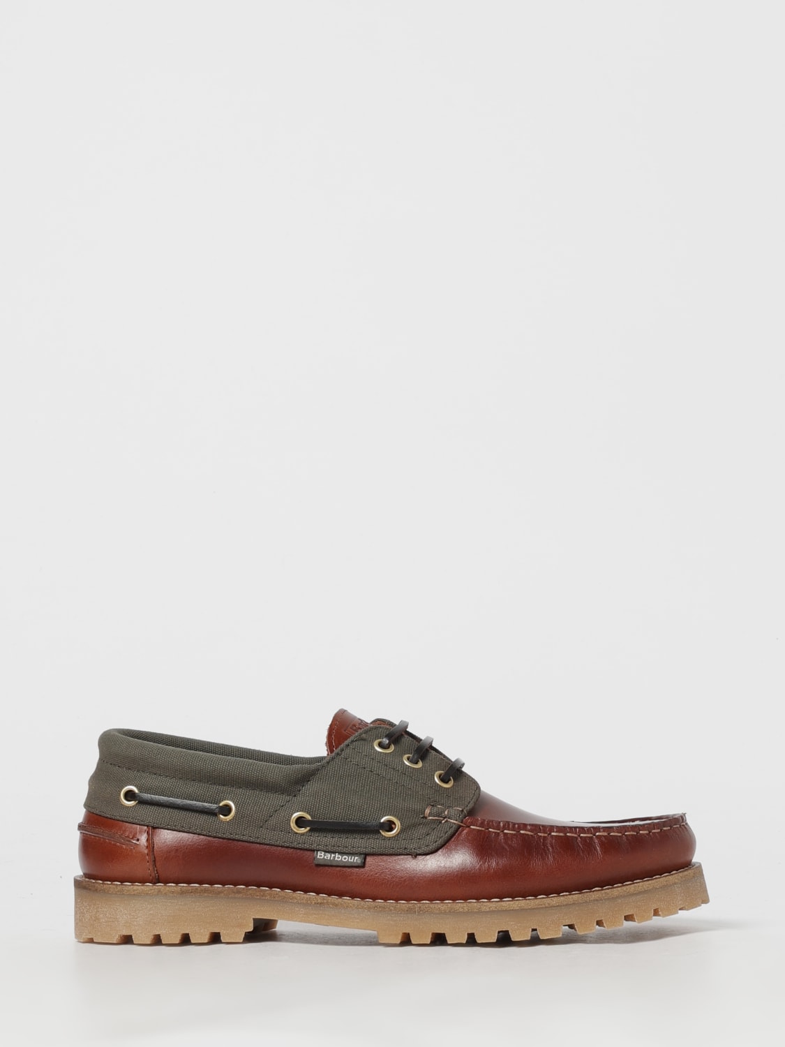 BARBOUR MOKASSINS: Schuhe herren Barbour, Mahagoni - Img 1