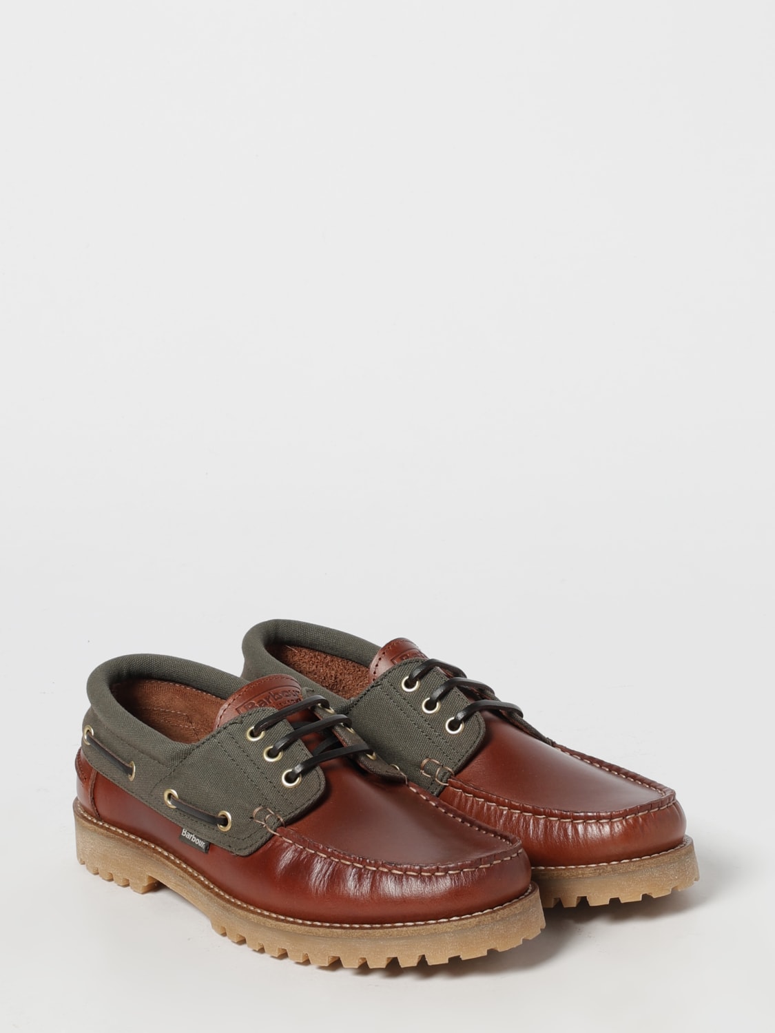 BARBOUR MOKASSINS: Schuhe herren Barbour, Mahagoni - Img 2