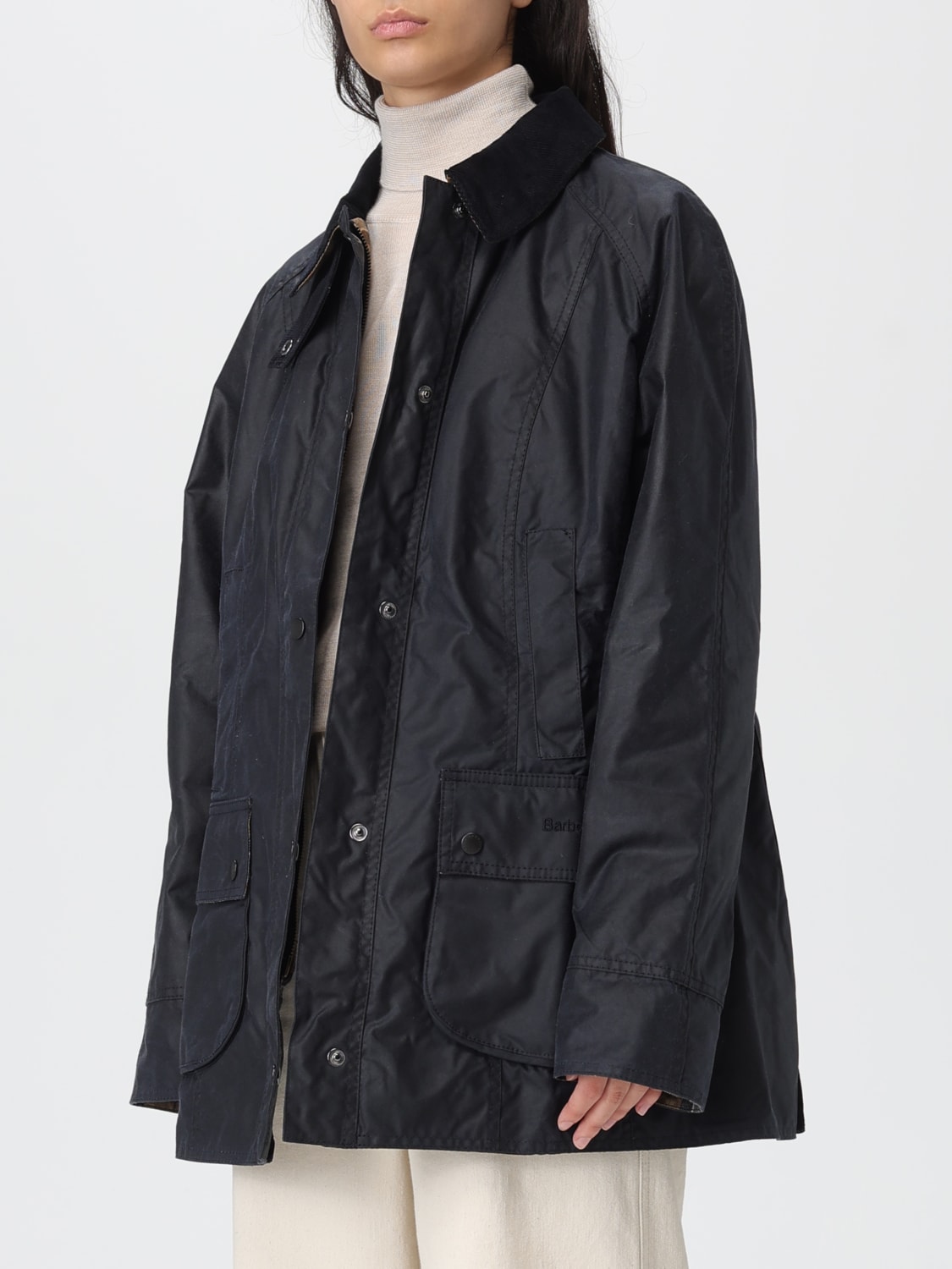 BARBOUR JACKE: Jacke damen Barbour, Navy - Img 3