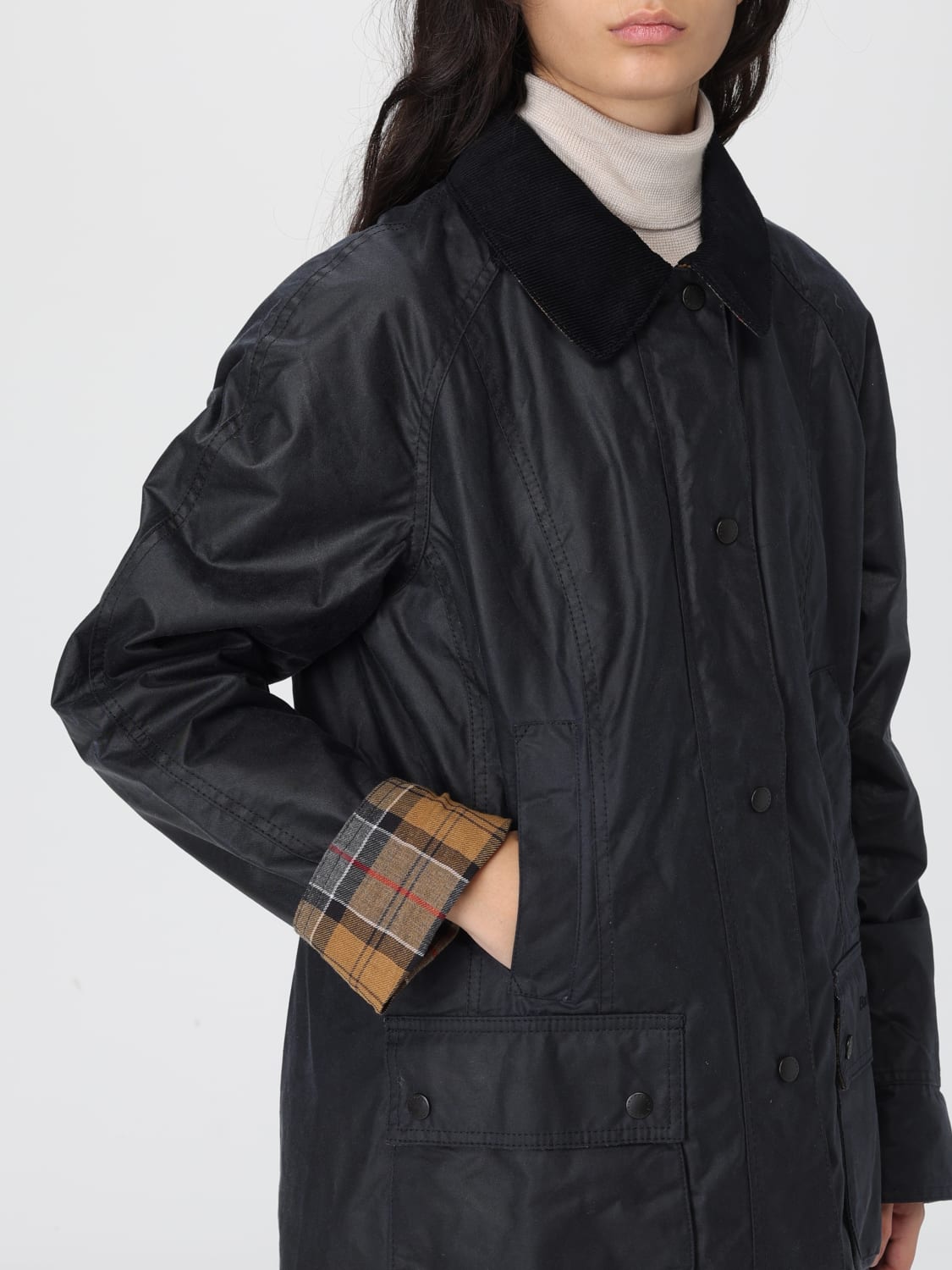 BARBOUR JACKE: Jacke damen Barbour, Navy - Img 4