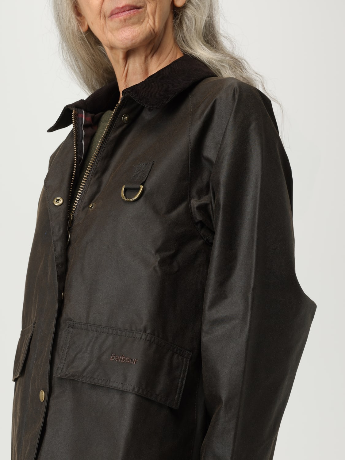 BARBOUR VESTE: Veste femme Barbour, Olive - Img 4