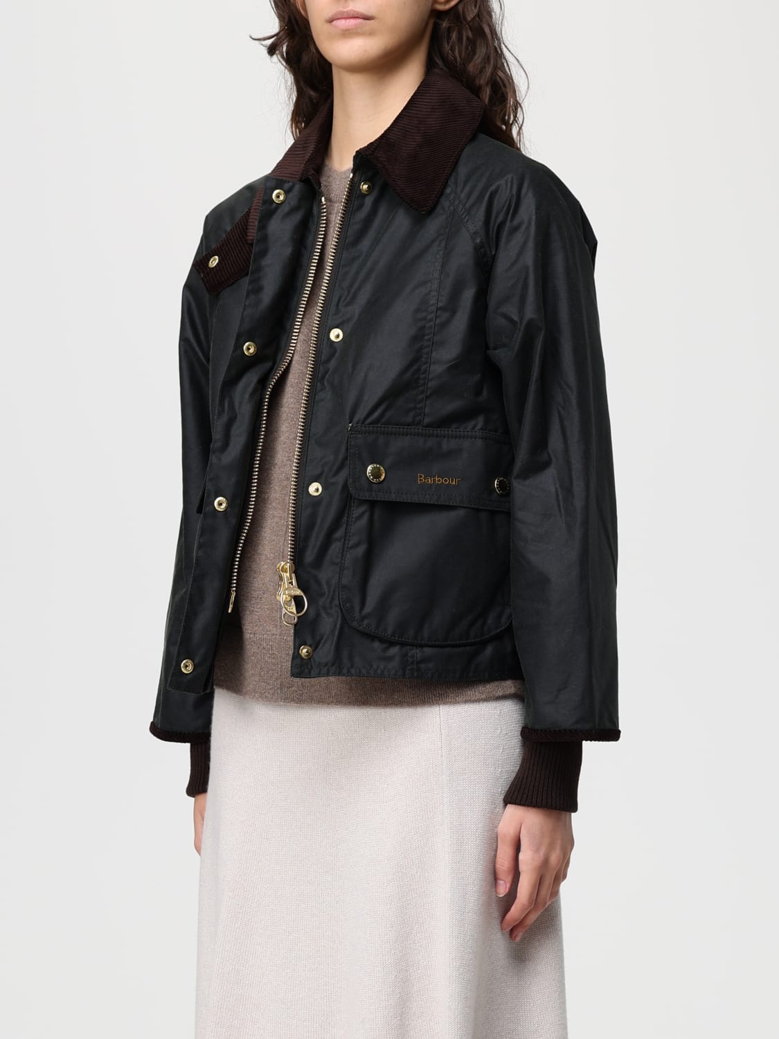 BARBOUR JACKET: Jacket woman Barbour, Sage - Img 3