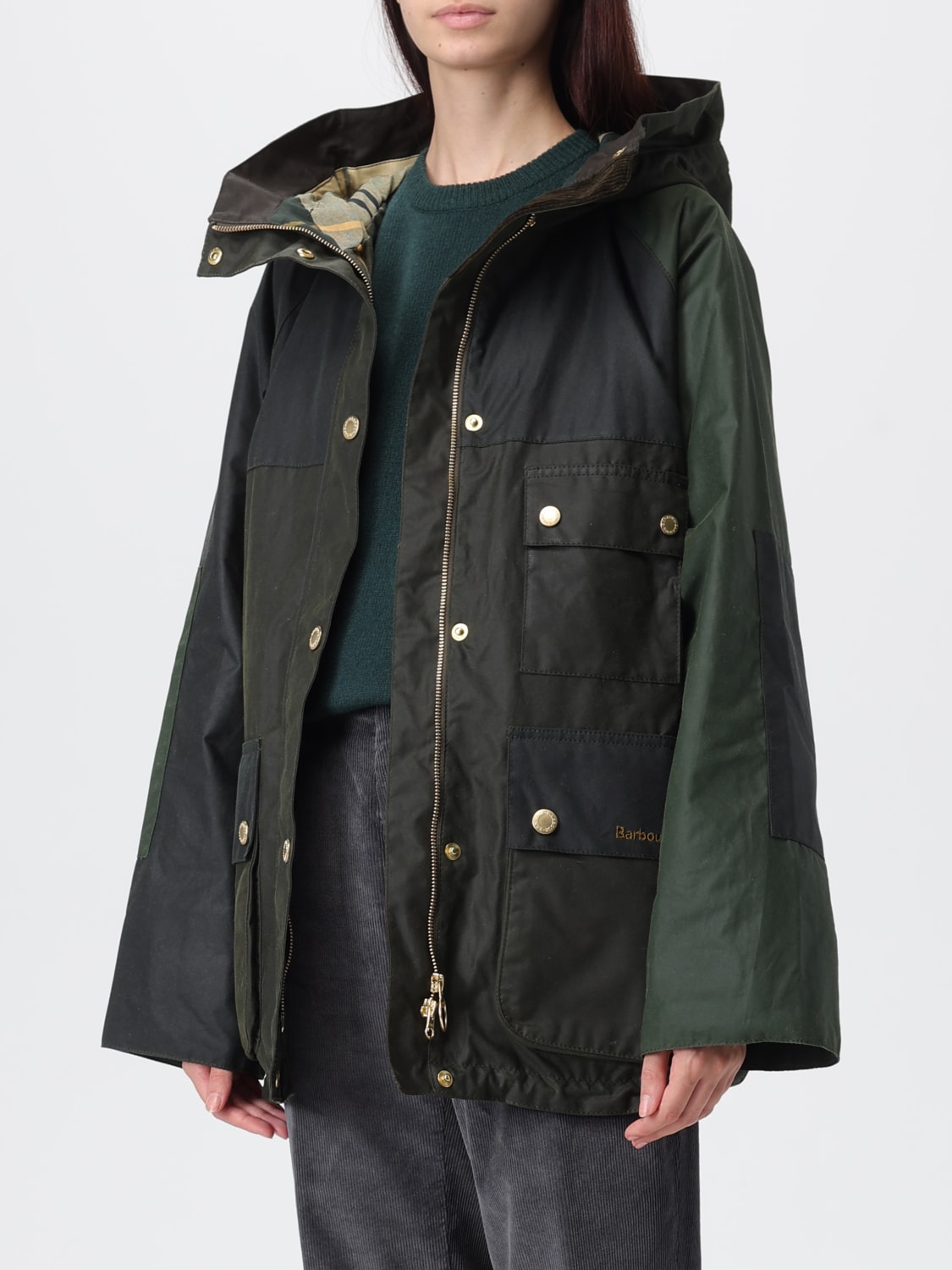 BARBOUR CHAQUETA: Chaqueta mujer Barbour, Verde - Img 3