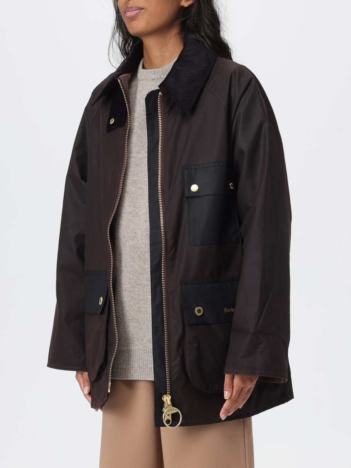 BARBOUR CHAQUETA: Chaqueta mujer Barbour, Marrón - Img 3